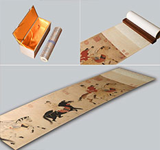 鄂托克前馆藏书画复制博物馆书画复制服务