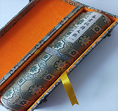 鄂托克前书画装裱案例